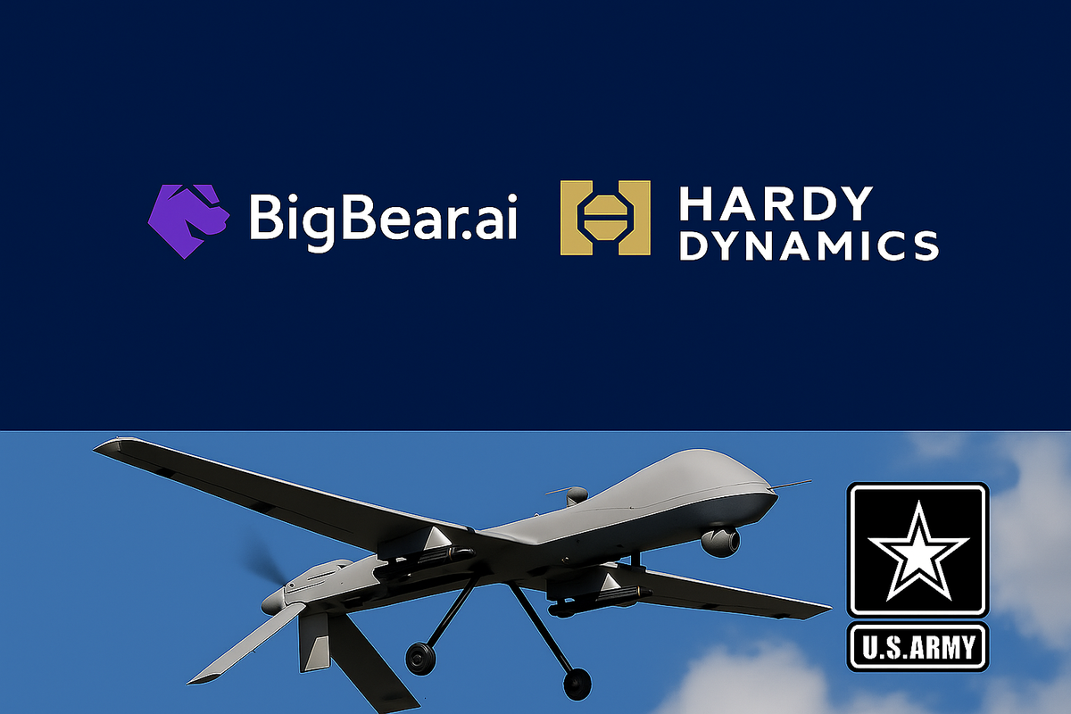 BigBear.ai’s Defense Momentum: Partners with Hardy Dynamics for U.S. Army Drone AI Advancements