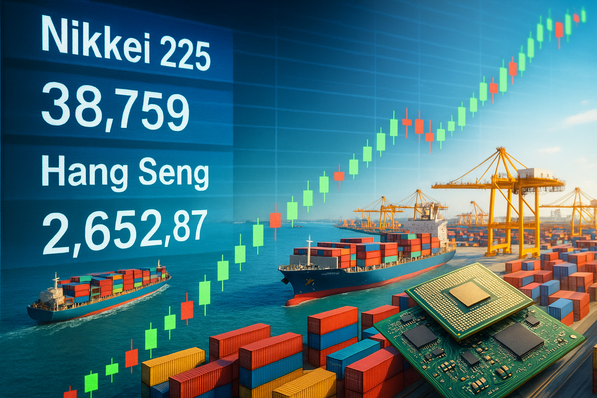 Asian Shares Gain on Hopes for Expanded US Trade Agreements