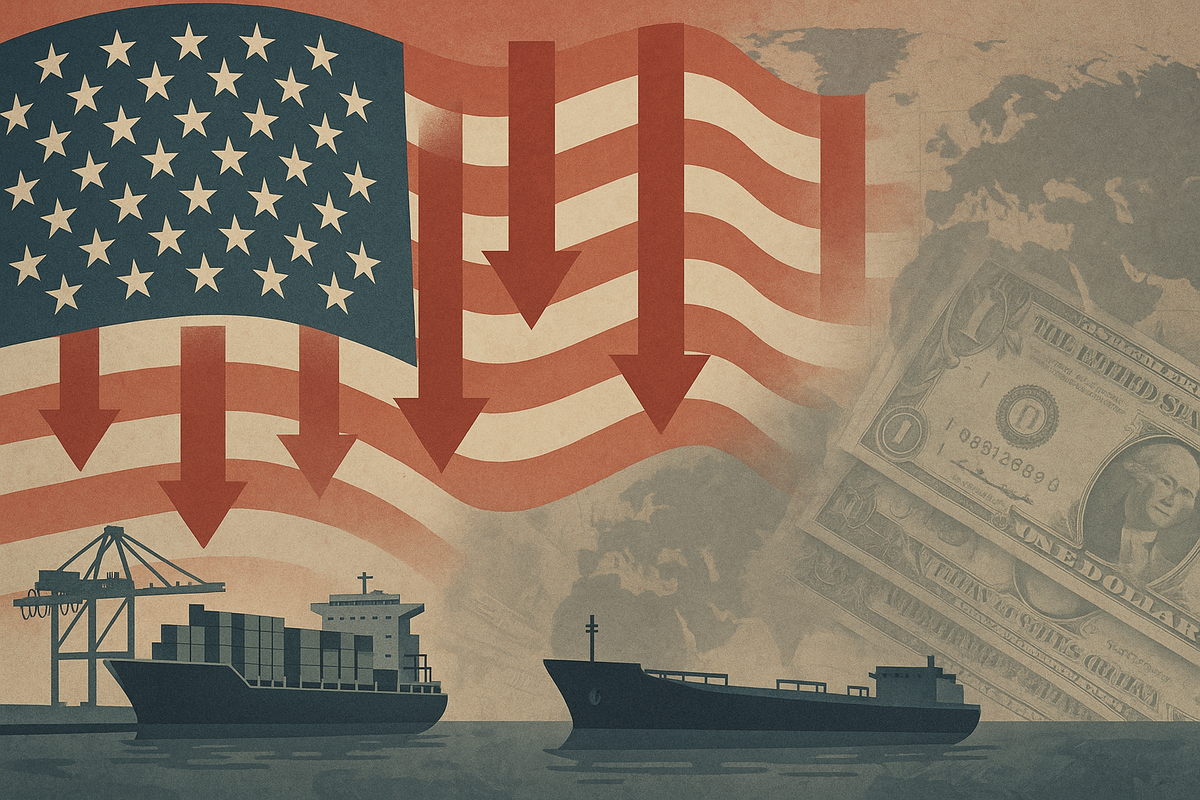 U.S. Current-Account Deficit Widens to $450 Billion Amid Trade Imbalances and Energy Imports