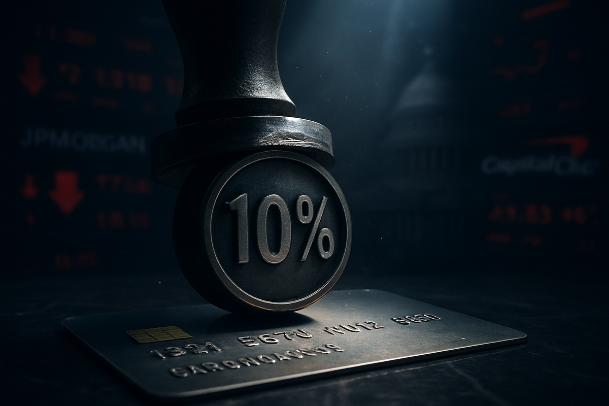 The 10% Gambit: How the White House’s War on Credit Card Interest is Rattling Wall Street