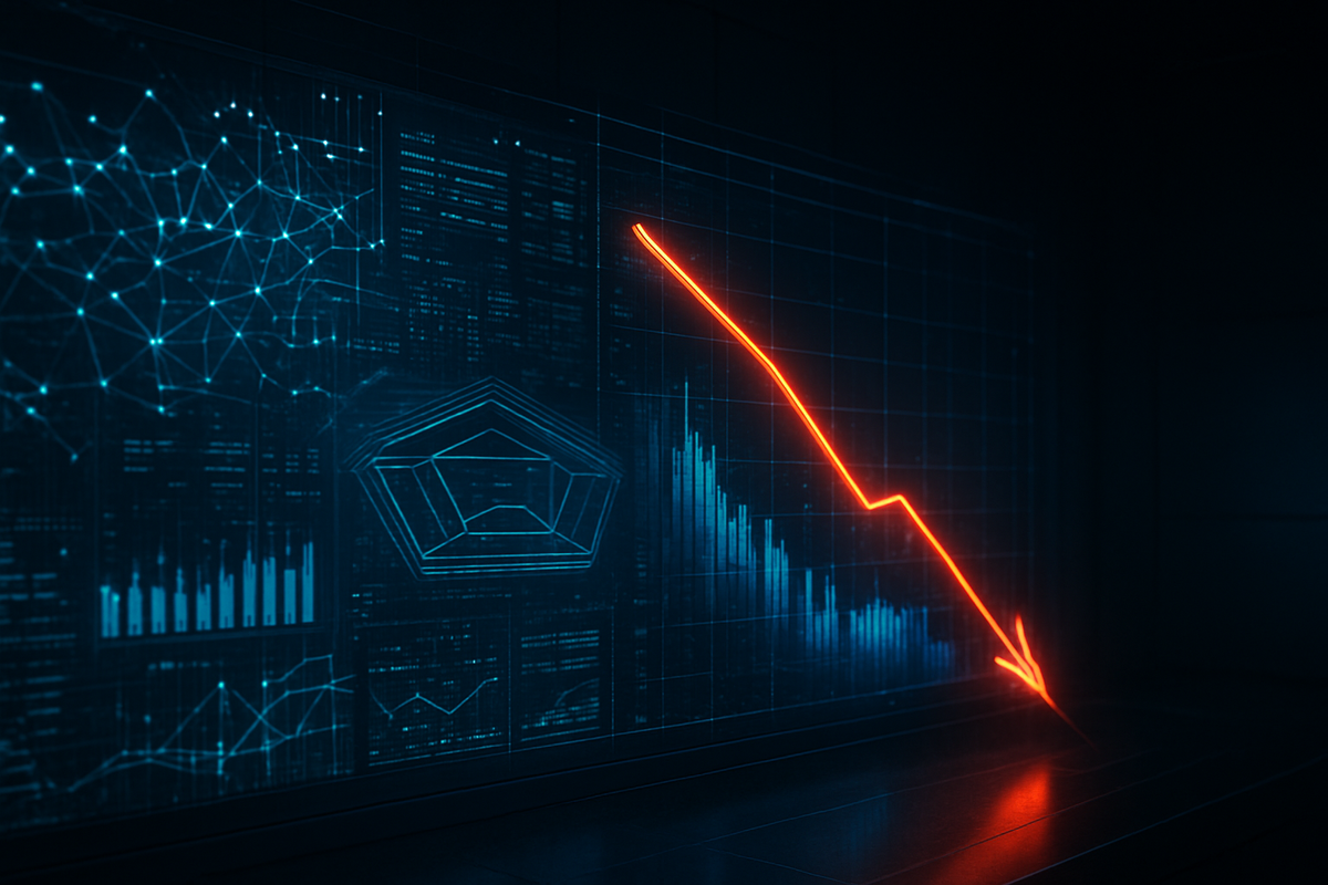 The DOGE Effect: Palantir Shares Slide 25% as Pentagon 'Chainsaw' Spurs Valuation Reckoning