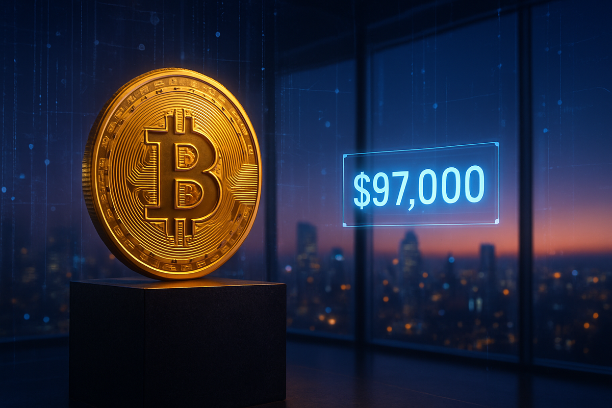 Digital Gold Touches New Heights: Bitcoin Reclaims $97,000 as Regulatory Clarity Ignites Institutional Frenzy