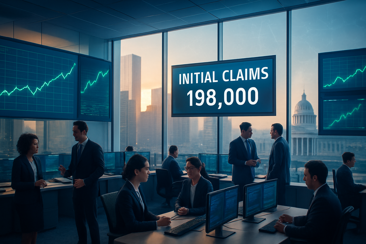 Resilience in the Face of Uncertainty: Weekly Jobless Claims Dip Below 200,000 as Labor Market Stabilizes