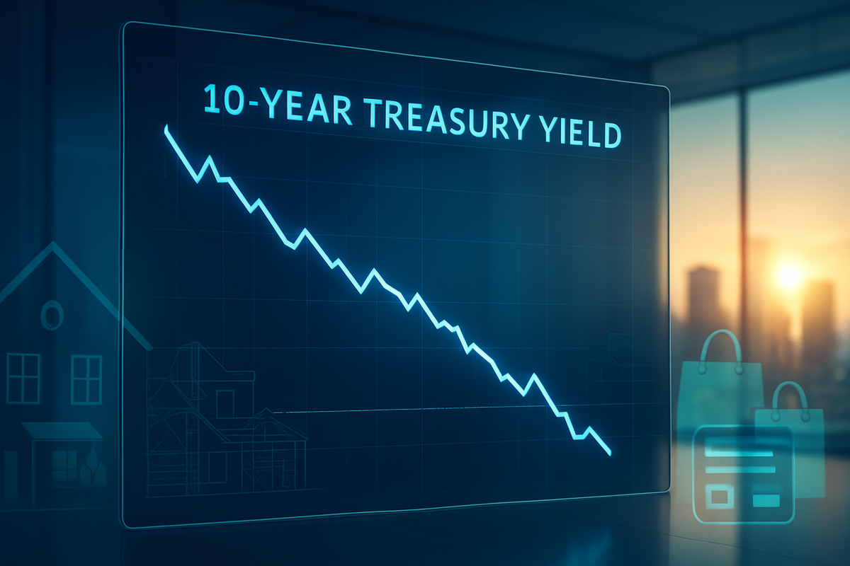 Bond Yields Retreat: 10-Year Treasury Slips Below 4.15% as Inflation Cools and Retail Sales Hold Firm