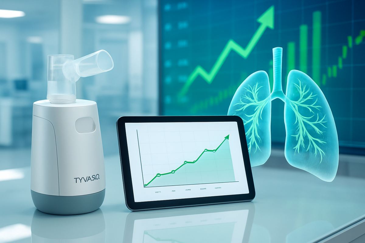 United Therapeutics Surges 14% on Groundbreaking Tyvaso Phase 3 Results for IPF