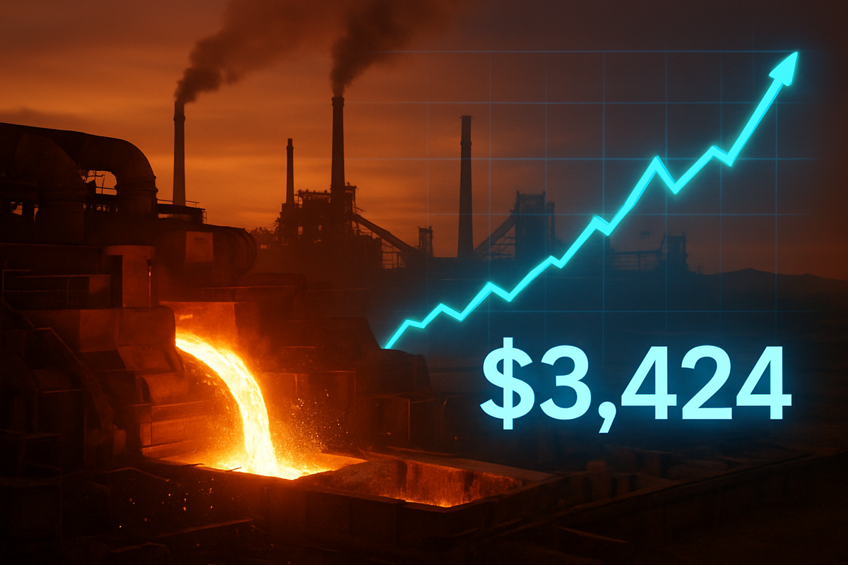 Aluminum Hits Four-Year High of $3,424 Amid Iranian Airstrikes on Gulf Smelters
