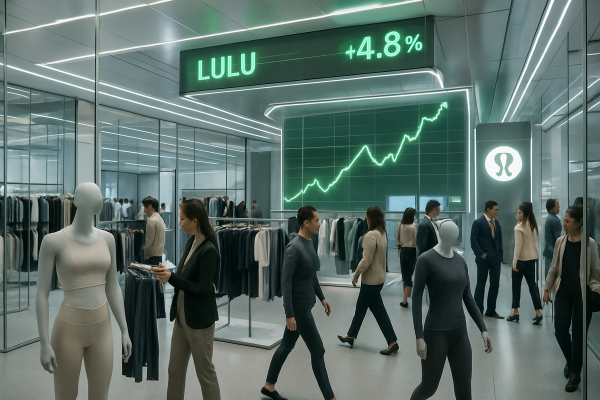 Resilience in the Rack: Lululemon Surges 4.8% as '2026 Action Plan' Reverses Retail Gloom