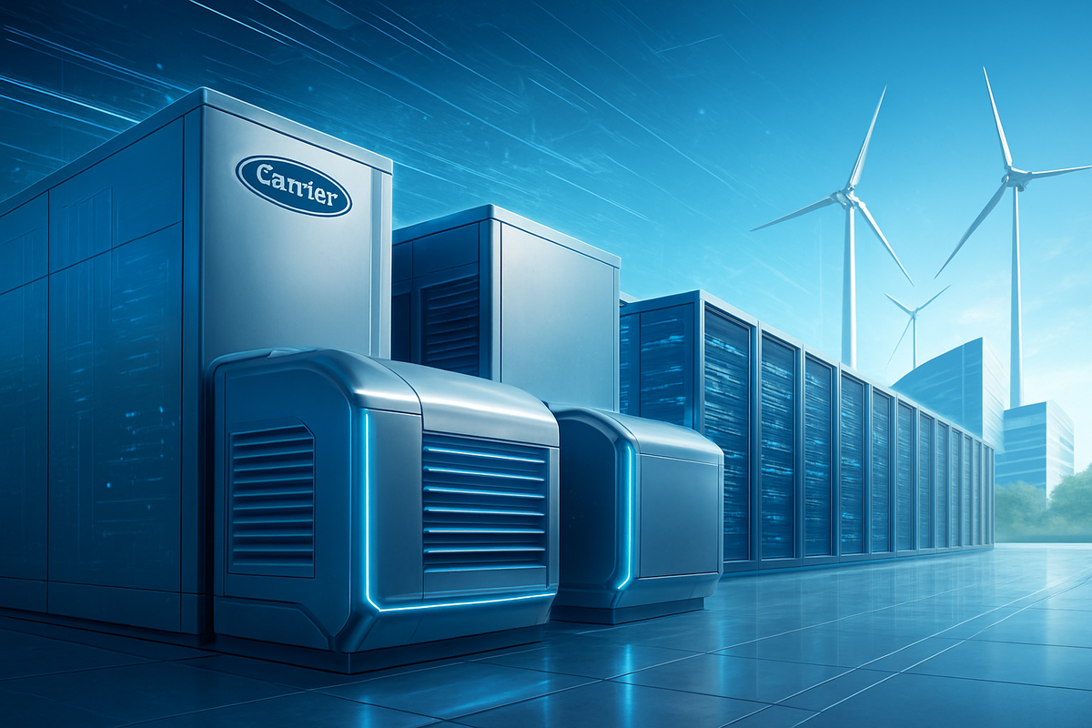 Carrier Global Shares Surge 5.4% as Geopolitical Relief and Data Center Demand Fuel Industrial Rally