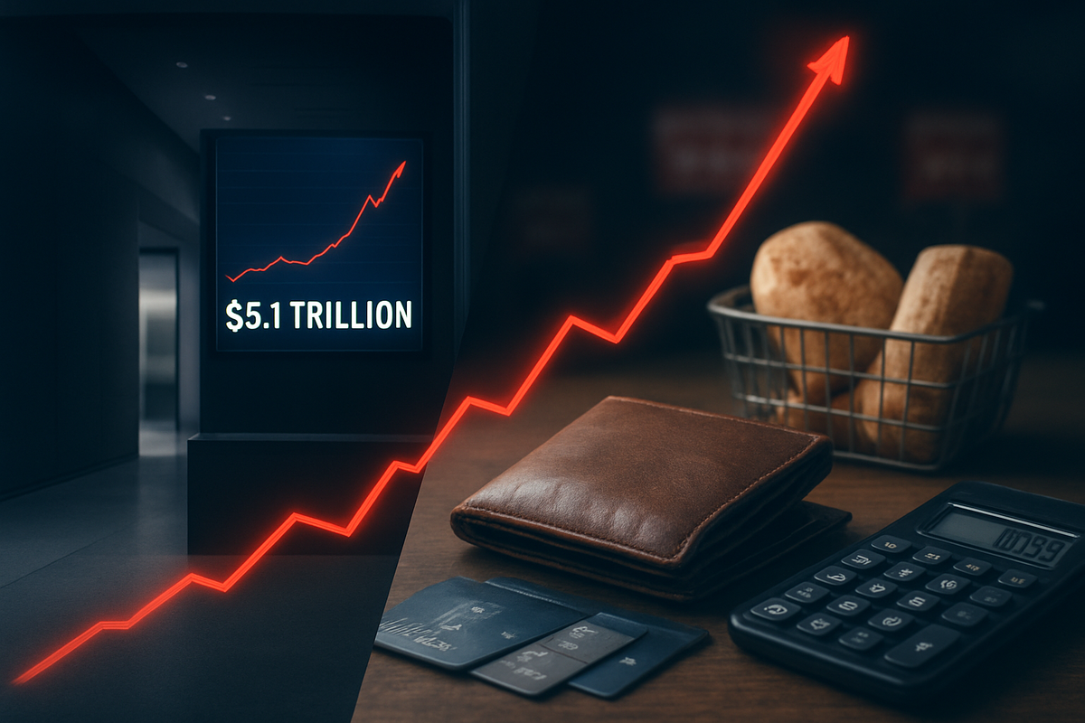 Credit at the Breaking Point: Rising Debt and Sticky Inflation Squeeze the American Consumer