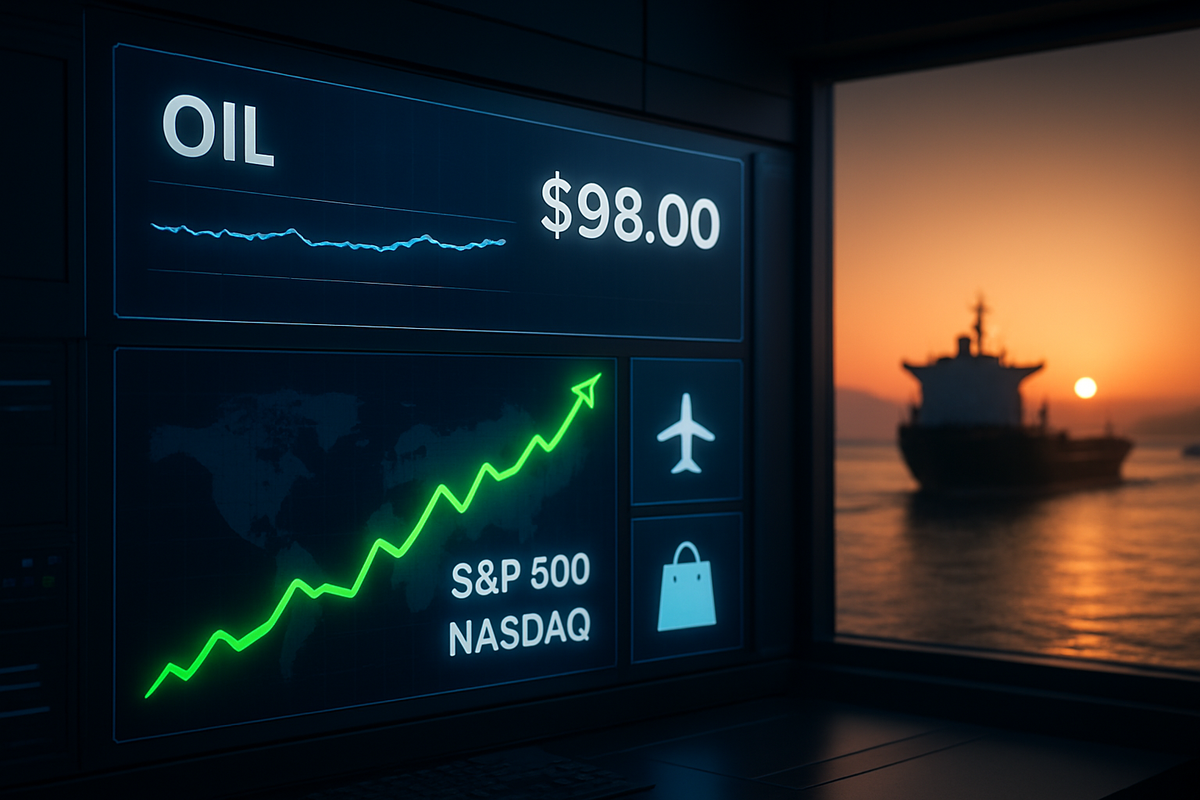 The $98 Anchor: Global Markets Breathe as Oil Stabilizes Amid Middle East Ceasefire
