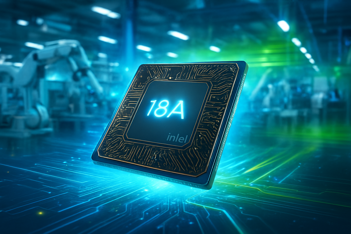 Intel Shares Surge 7% as 18A Shipments and $5 Billion Nvidia Backing Signal Turnaround Victory