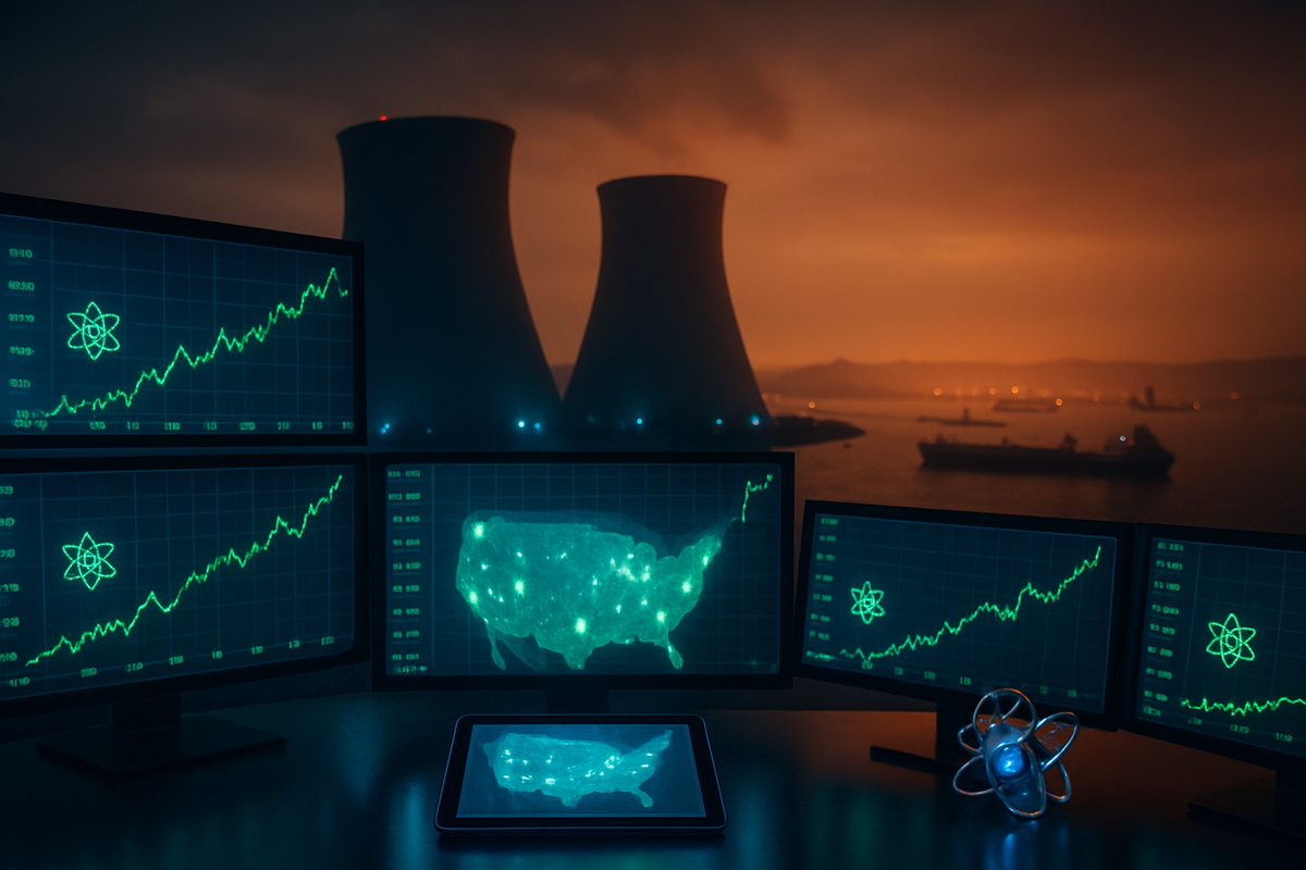 The Nuclear Redoubt: Investors Pivot to Atomic Energy as Middle East Oil Crisis Intensifies