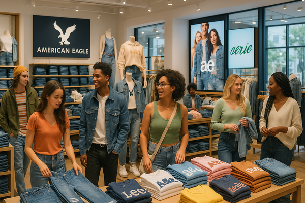 American Eagle Outfitters Stock Surges 8% Amid Market Outperformance (NYSE:AEO)
