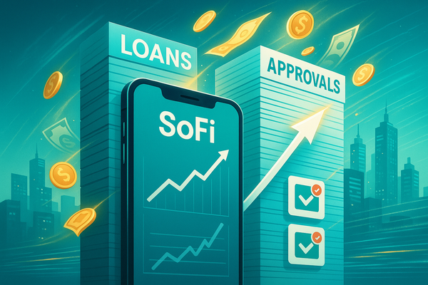 SoFi Stock Rises on Record Loan Growth