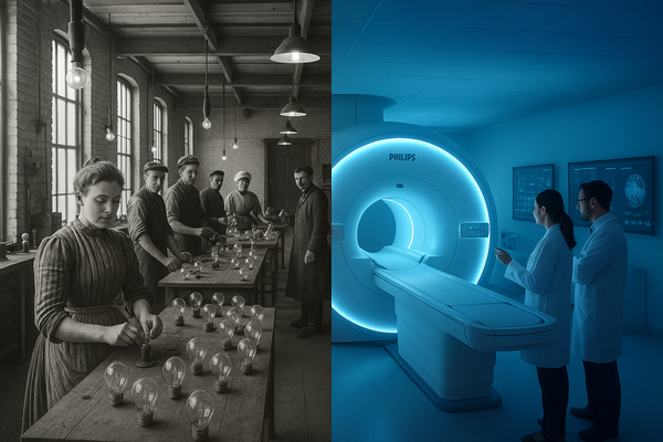 History of Koninklijke Philips N.V.: From Light Bulbs to Global Healthcare Leader – Stock (AMS:PHIA)