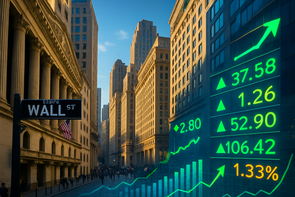 Wall Street Soars to Record Highs as Milder Inflation Fuels Rate Cut Hopes