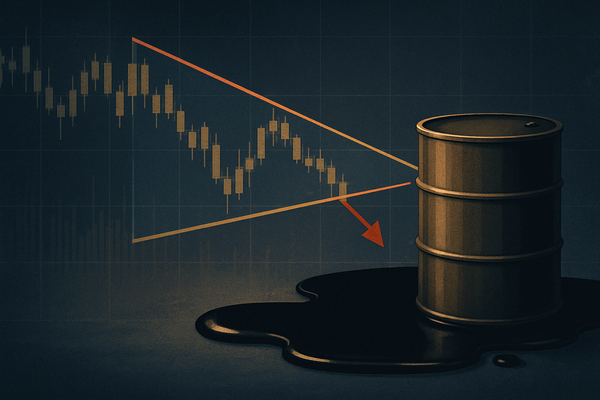 MCX Crude Oil Trapped in Bearish Triangle: Awaiting a Decisive Breakout
