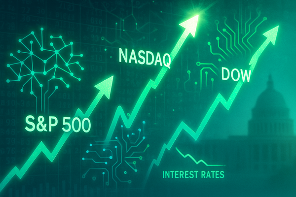 U.S. Markets Soar to Unprecedented Heights: AI Optimism and Rate Cut Hopes Propel S&P 500, Nasdaq, and Dow to Record Highs
