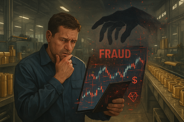 Brass Parts Maker Falls Victim to Elaborate Commodity Trading Scam, Highlighting Market's Dark Underbelly