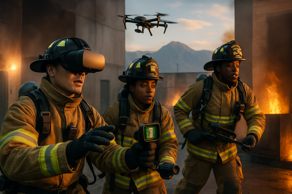 Utah's Future Firefighters Forge Ahead with Advanced Training and Tech Integration