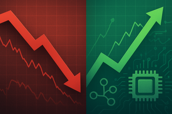 Dow Wobbles Amid Rate Uncertainty, But Tech Titans Nvidia and Palantir Show Resilience