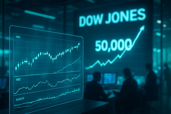 Blue-Chip Bull Run: Dow Jones Eyes 50,000 Milestone Amidst 2026 Technical Pivot