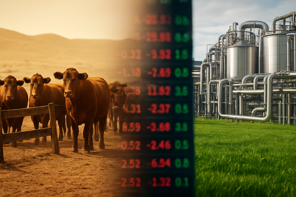 The Great Livestock Divide: Record Cattle Scarcity Meets a Looming Dairy Glut