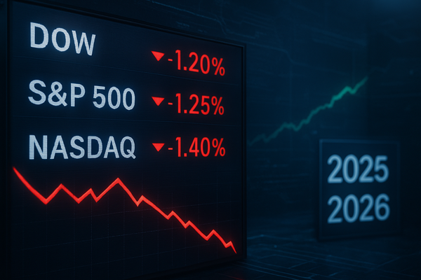 2025’s Final Whimper: Why a Four-Day Slump Derailed the Santa Claus Rally but Not the Year’s Gains