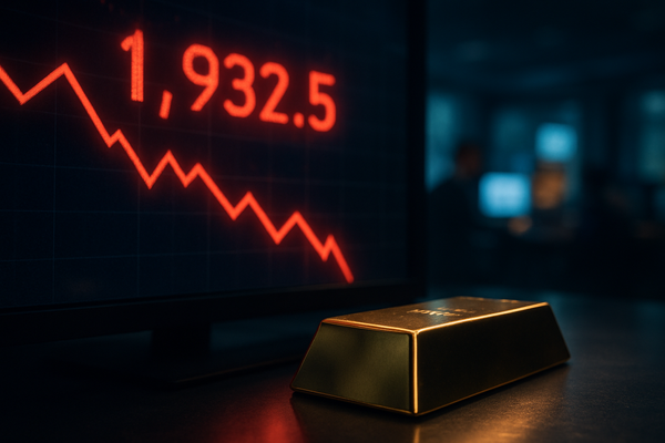 Gold’s Historic Ascent Hits a Wall: Analyzing the $200 'Flash Correction' on Monday