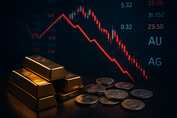 The Great Year-End Retreat: Precious Metals Slip from Record Peaks as 2025 Draws to a Close