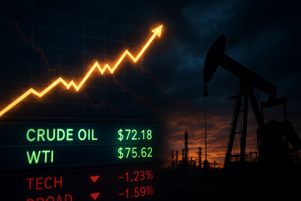 Energy Defies Gravity: Oil Surges as Year-End Market Slide Rattles Investors