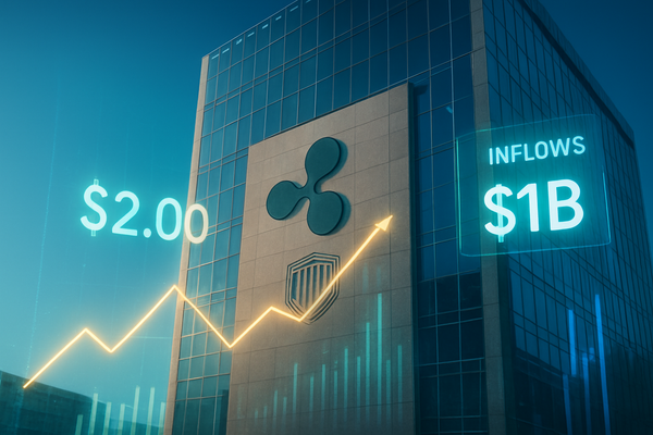 Ripple Secures U.S. Trust-Bank Charter as XRP Spot ETF Inflows Surge Past $1 Billion