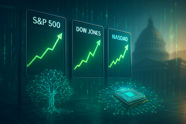2025 Year-End Market Review: S&P 500, Dow, and Nasdaq Reach Historic Heights Amidst Policy Volatility