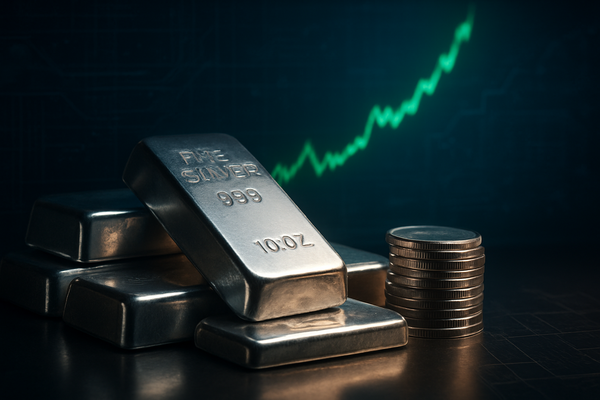 Silver Smashes Resistance: Prices Surge to $76.09 as Investors Flee Year-End Equity Volatility