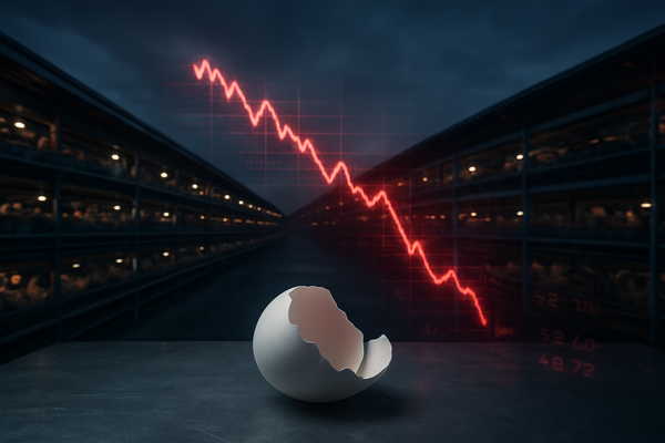 Egg Price Bubble Bursts: Cal-Maine Foods Hits 52-Week Low Amid Supply Surge and Federal Scrutiny