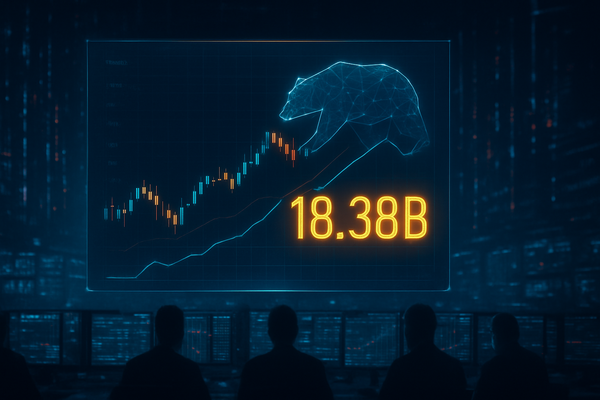 Nasdaq Bears Dig In: Short Interest Hits Record 18.38 Billion Shares Amid Valuation Anxiety