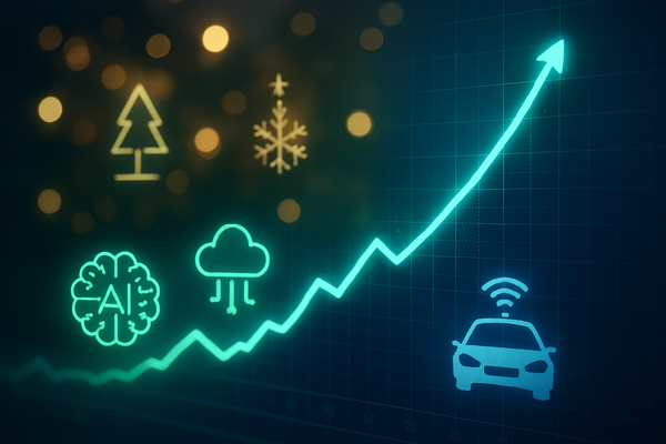 Wall Street’s Yuletide Rally: S&P 500 Eyes Record Heights as Tech Giants Lead the Charge