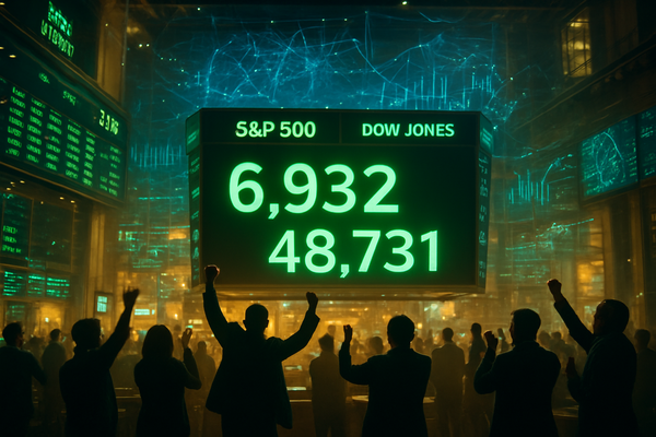 Wall Street’s Historic Finale: S&P 500 and Dow Shatter Records to Close 2025