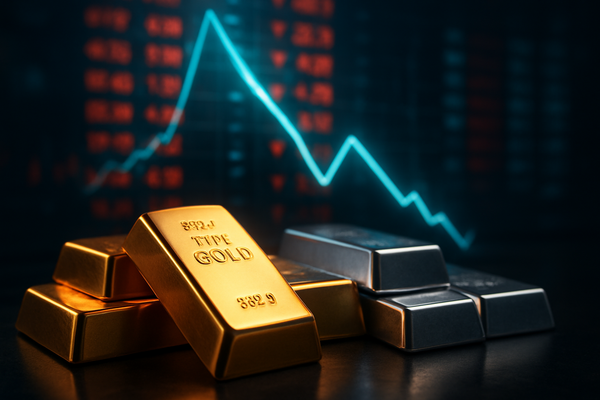 Gold and Silver Retreat from Record Highs as 2025 Ends with a Technical Pullback