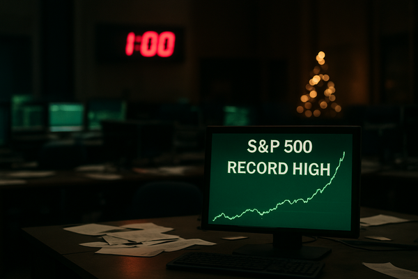 Ghost Towns and Green Screens: The Volatile Magic of Holiday-Thinned Trading