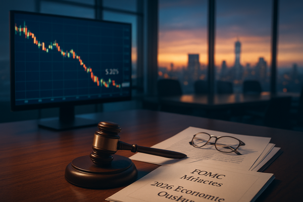 The 2026 Roadmap: Market Braces for Fed Minutes Following Pivotal December Rate Cut