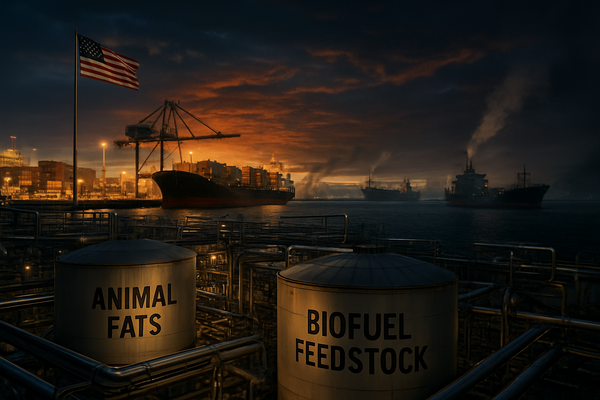 The Great Tallow Divide: How US Policy Shifts and Tariffs Upended the Global Biofuel Feedstock Market
