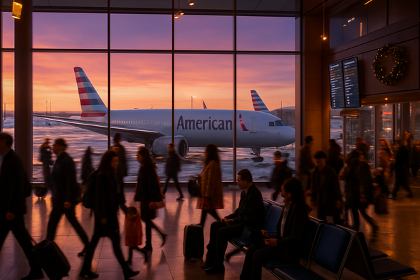 Navigating the Peak: American Airlines Faces Operational Test Amidst Record Holiday Surge and 2026 Pivot
