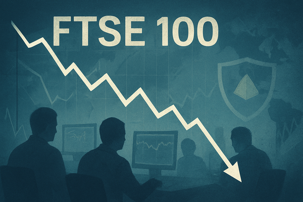 FTSE 100 Trembles as Risk-Off Sentiment Grips Global Investors