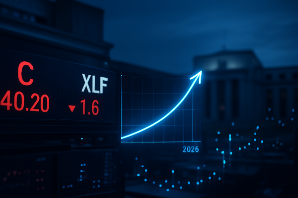 Yield Curve Reality Check: Citigroup and Banking Giants Retreat as Fed Pivot Hopes Fade into 2026