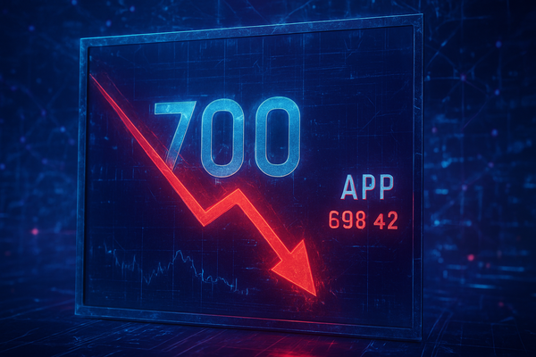 AppLovin’s Ascent Stalls: Shares Slip Below Key $700 Support as 2025 Tech Rally Cools