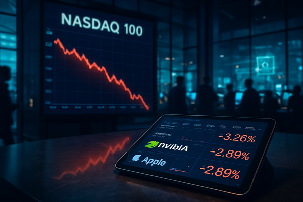 Tech Fatigue: Nasdaq 100 Stumbles as 2025 Draws to a Close
