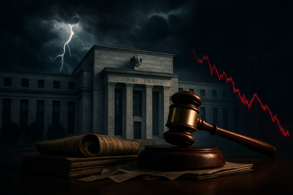 Constitutional Crisis at the Fed: DOJ Probe Into Jerome Powell Sends Markets Into a Tailspin