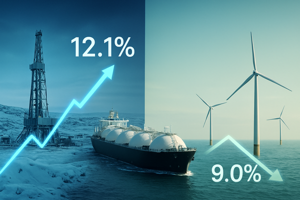 The Great Divergence: U.S. Natural Gas Vaults 12% as European Prices Retreat