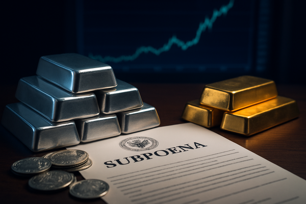 Silver Shatters Records with 5% Surge as Federal Reserve Subpoenas Ignite Institutional Crisis